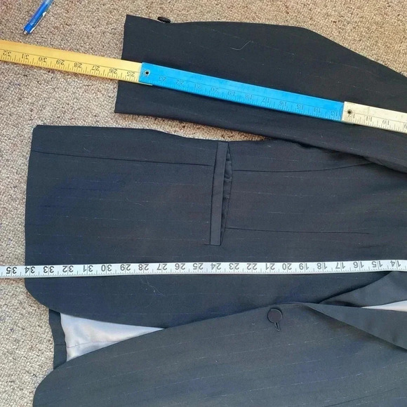 The Robert Wagner Collection By Raffinati Formal 1 Button Blazer Mens 40L Pocket - Picture 3 of 7